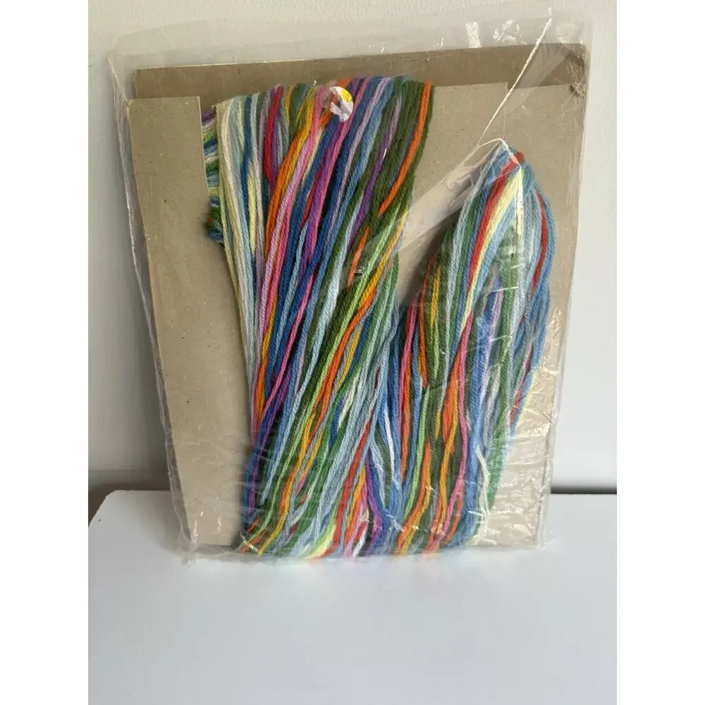 2000 Janlynn LS25 Always Chasing Rainbows Longstitch Kit - Opened